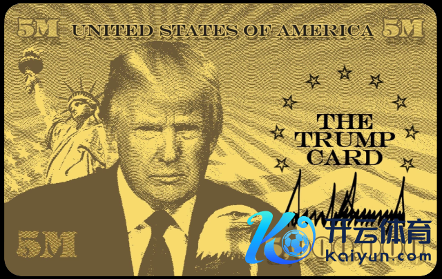 图片源头：Trumpcard.gov