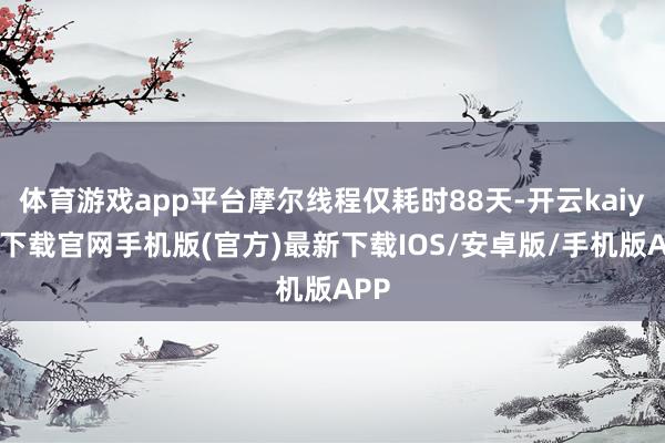 体育游戏app平台摩尔线程仅耗时88天-开云kaiyun下载官网手机版(官方)最新下载IOS/安卓版/手机版APP